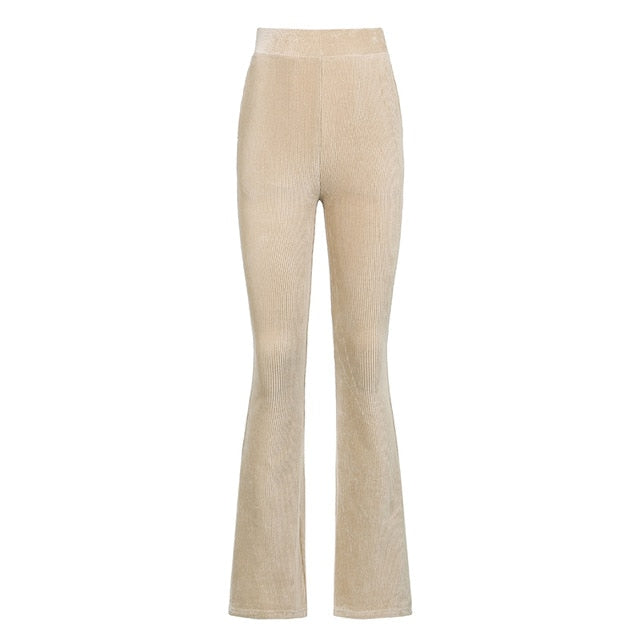 Corduroy Flare Pants